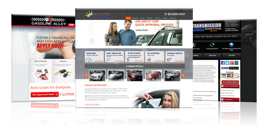 Auto Dealer Website Design